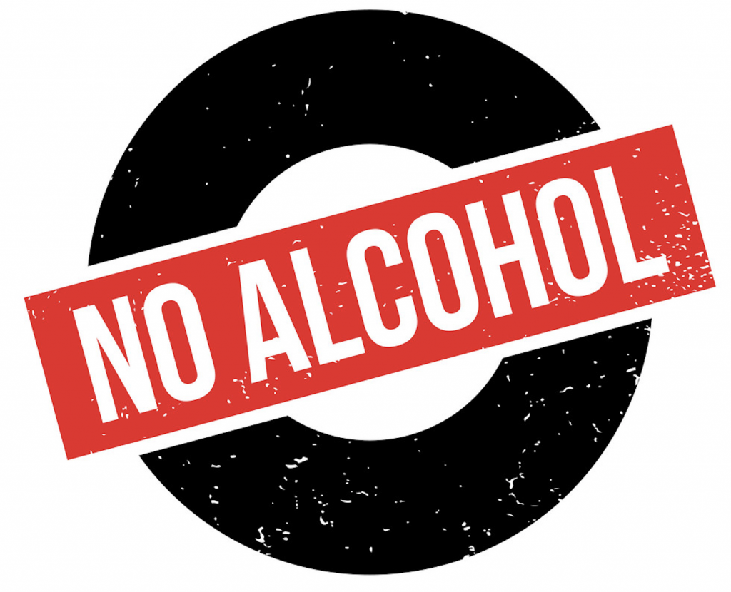 No kids voice over must be used on alcohol